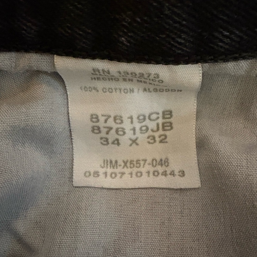 👖 Rustler Men’s Black Jeans – Size 34×32 (New Without Tags) - Picture 5 of 5